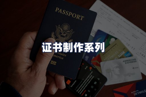 证书制作系列
